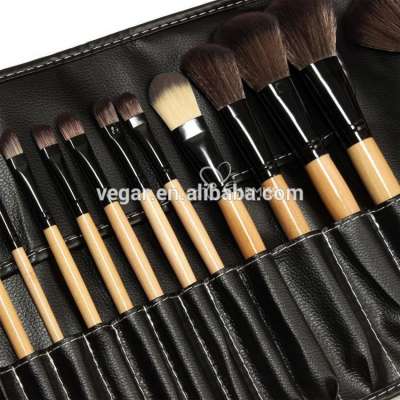 24pcs professional custom makeup brush custom makeup brush wooden 24 make up brush set